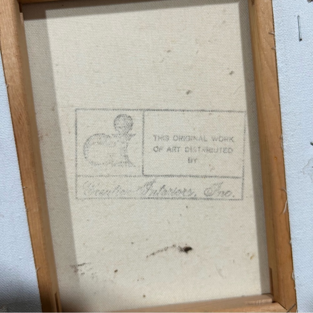 Framed Original Autumn Landscape Oil Painting Robert Schiller Unnamed - Picture 7 of 7